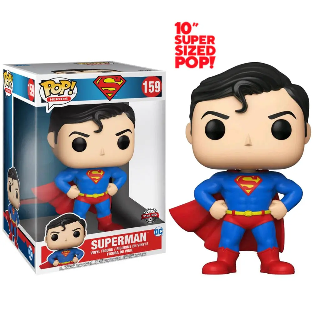 POP figúrka DC Comics Superman exkluzívne 25 cm termékfotó