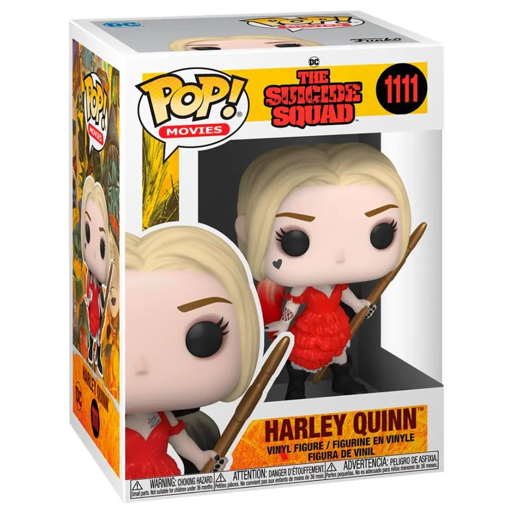 The Suicide Squad POP! Movies vinyl figúrka Harley Quinn ( sérült ruha ) 9 cm termékfotó