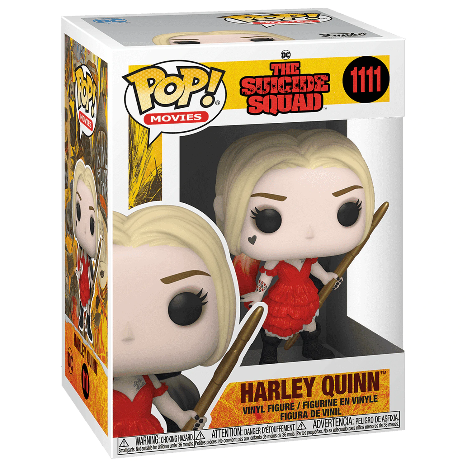 The Suicide Squad POP! Movies Vinylová figúrka Harley Quinn (Damaged Dress) 9 cm produktová fotografia