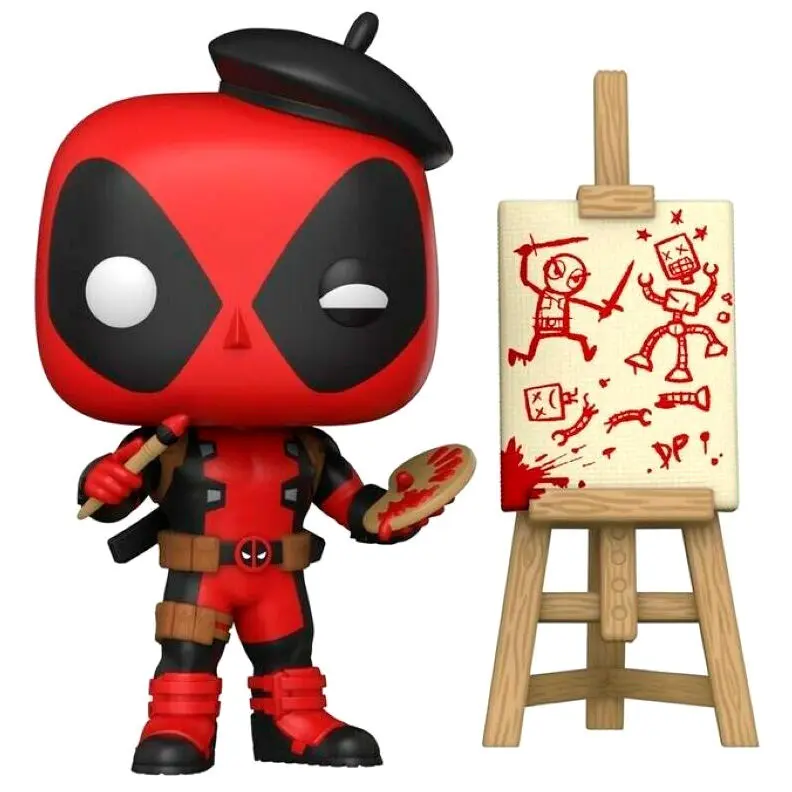 Marvel Deadpool 30th Anniversary POP! Vinyl Figúrka Umelec Deadpool 9 cm produktová fotografia
