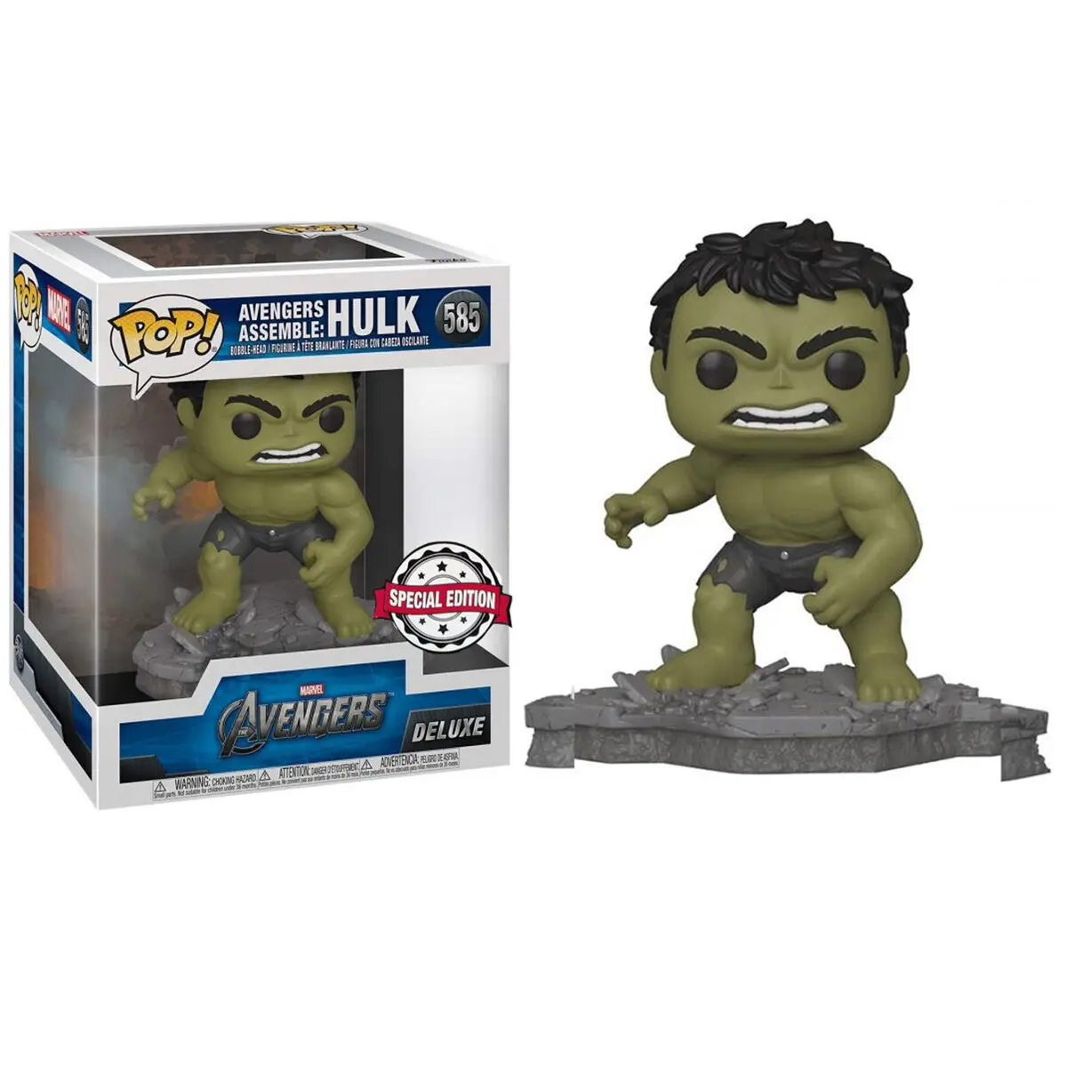 POP deluxe Avengers Hulk Assemble exkluzív figúrka 10 cm termékfotó