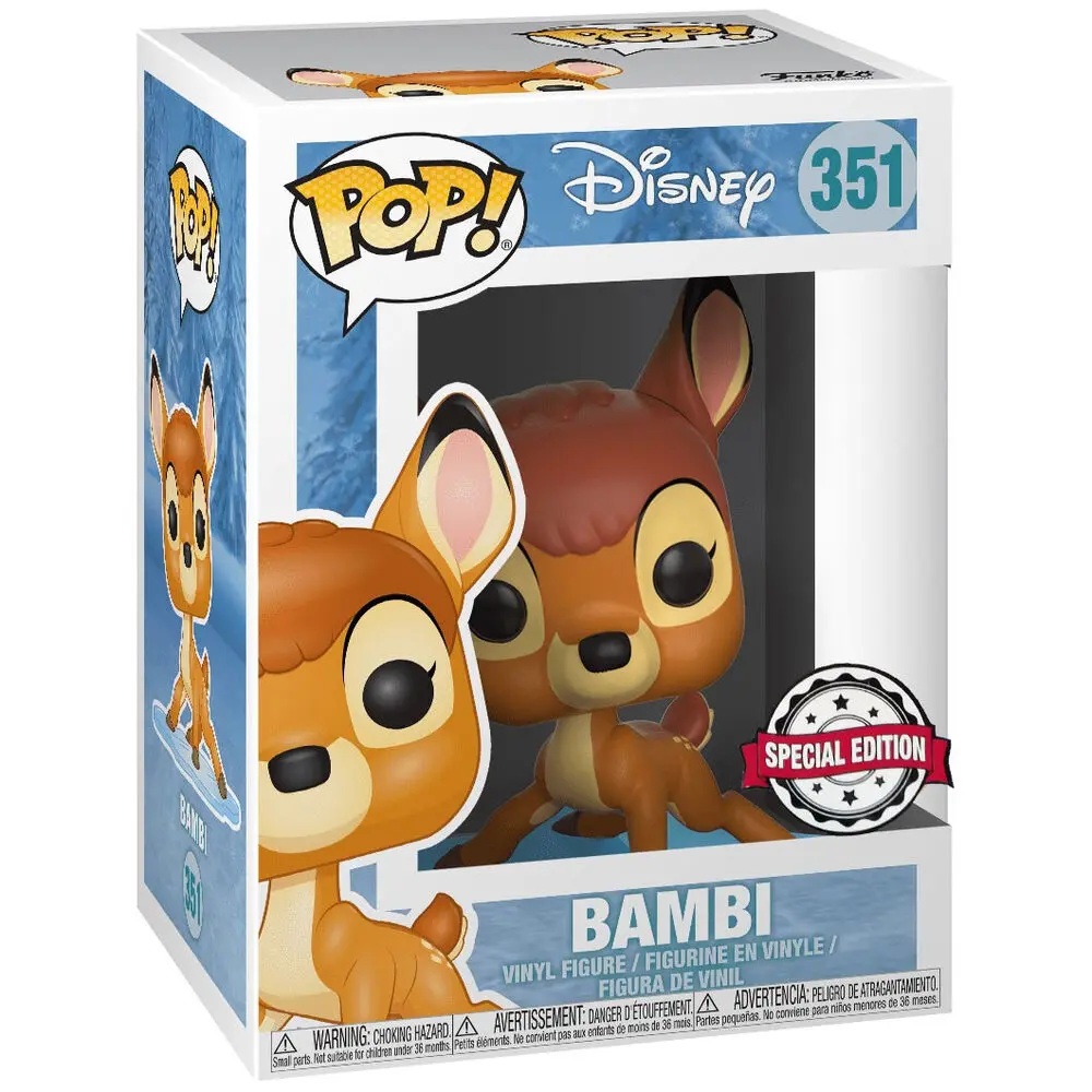 POP figúrka Disney Bambi Snowflake Mountain exkluzívne termékfotó