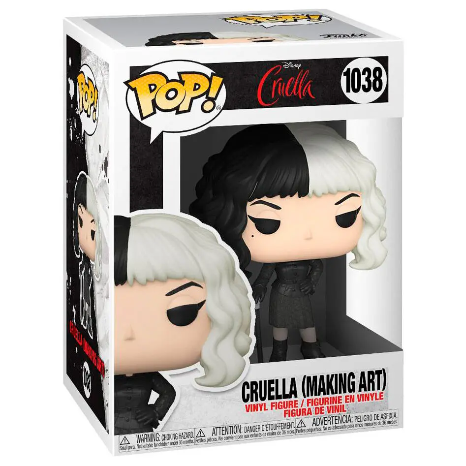 Cruella POP! Disney Vinyl figúrka Cruella (Művészi kiadás) 9 cm termékfotó