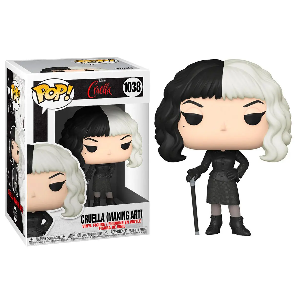 Cruella POP! Disney Vinyl figúrka Cruella (Művészi kiadás) 9 cm termékfotó