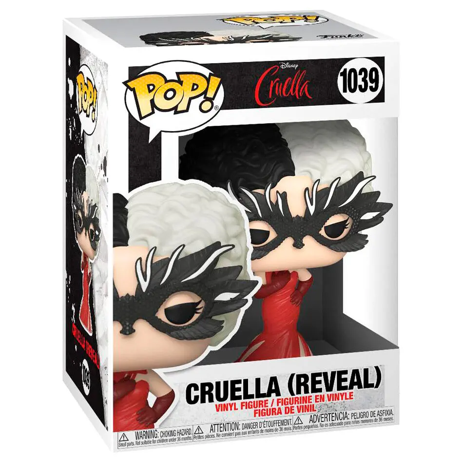 Cruella POP! Disney Vinyl Figúrka Cruella (Reveal) 9 cm produktová fotografia