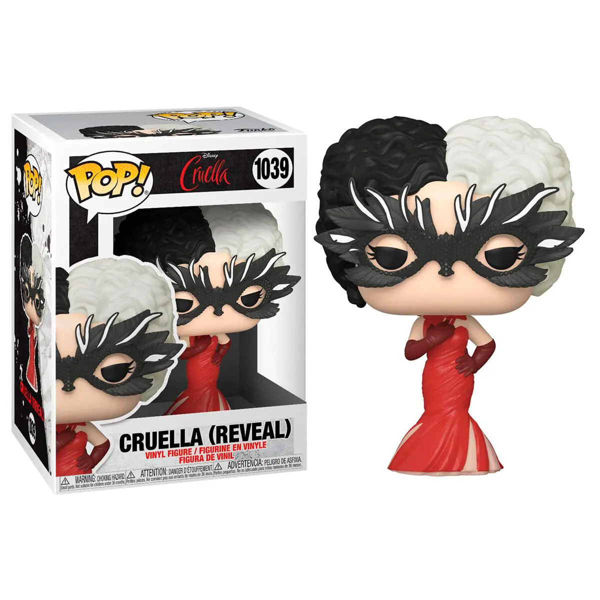 Cruella POP! Disney Vinyl Figúrka Cruella (Reveal) 9 cm produktová fotografia