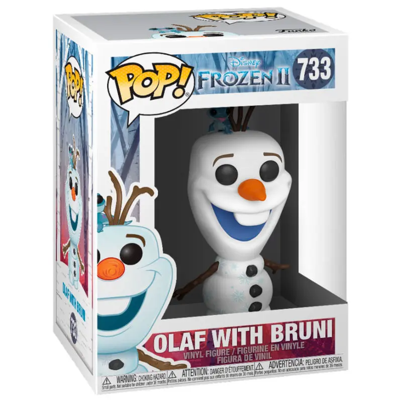 Frozen 2 POP! Disney Vinylová figúrka Olaf & Bruni 9 cm produktová fotografia