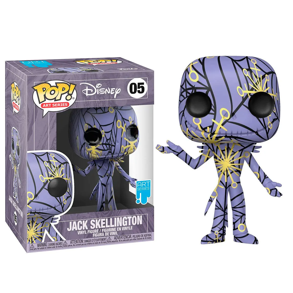Nightmare before Christmas POP! Disney Artist Series Vinyl Figúrka Jack s puzdrom 9 cm produktová fotografia