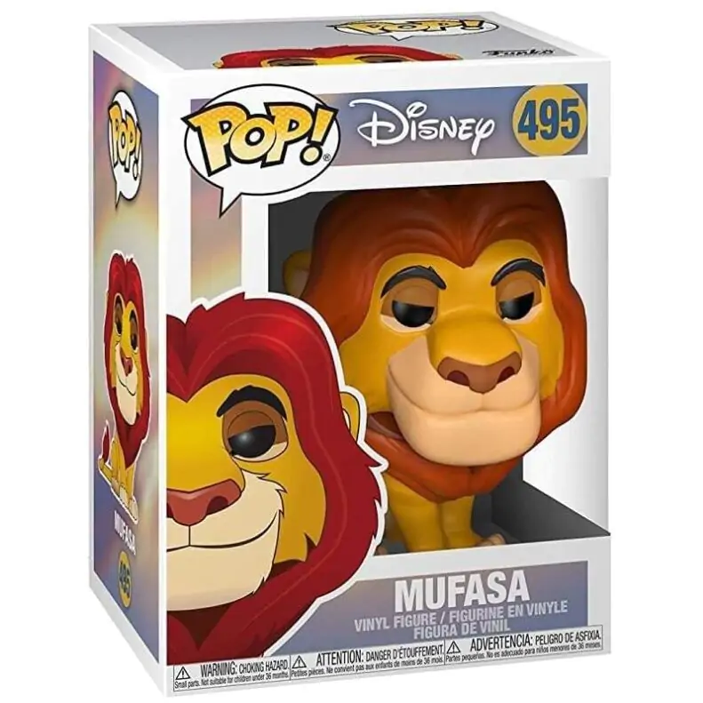 The Lion King POP! Disney Vinyl Figúrka Mufasa 9 cm produktová fotografia