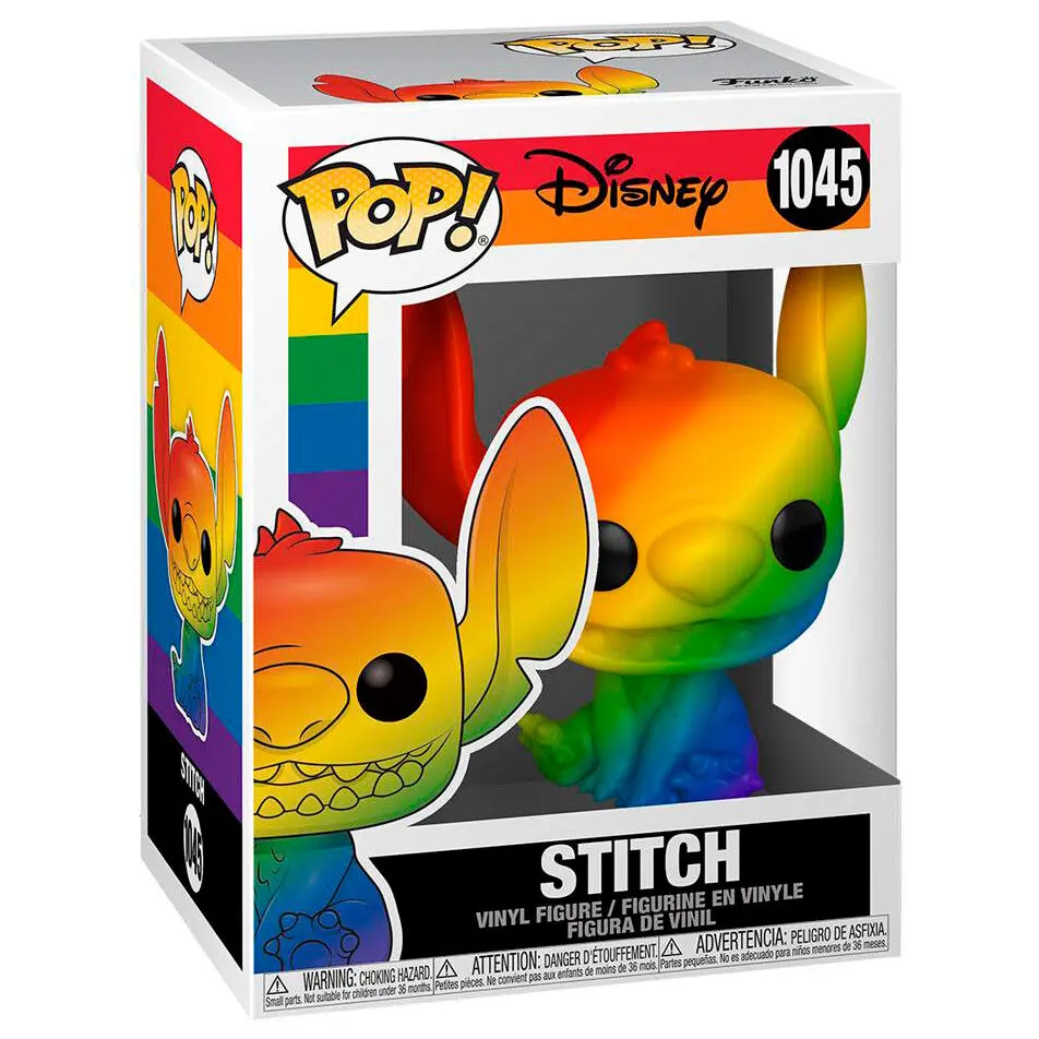 Lilo & Stitch POP! Pride vinylová figúrka Stitch (RNBW) 9 cm produktová fotografia