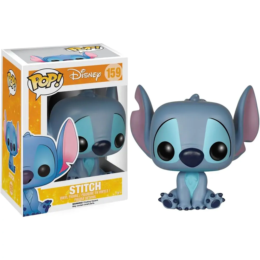 Lilo & Stitch POP! Vinyl figúrka Stitch (ülő) 9 cm termékfotó