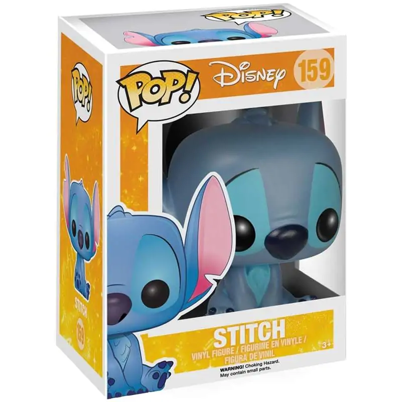 Lilo & Stitch POP! Vinyl figúrka Stitch (ülő) 9 cm termékfotó