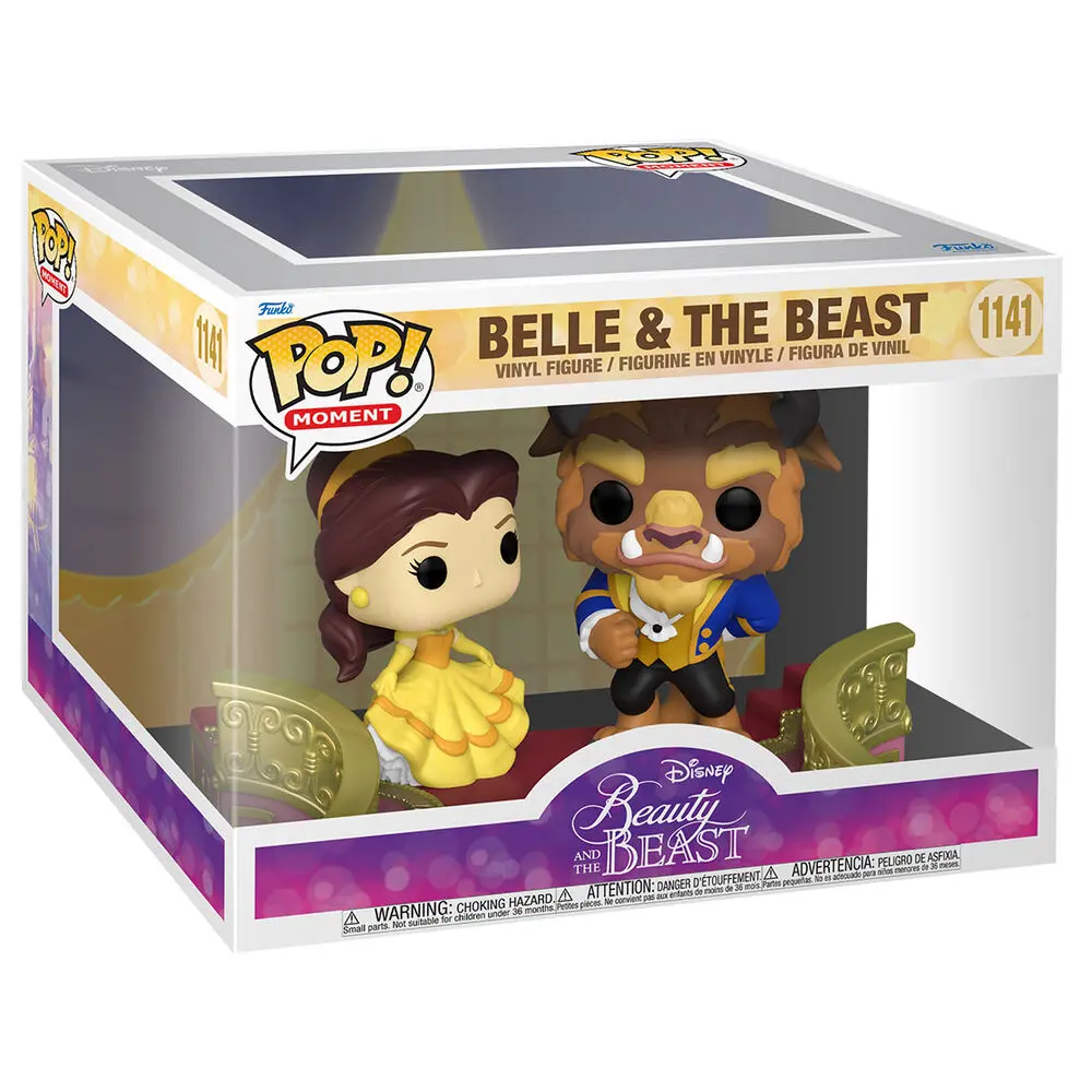 Beauty and the Beast POP Moment! Vinylové figúrky 2-Pack Formal Belle & Beast 9 cm produktová fotografia