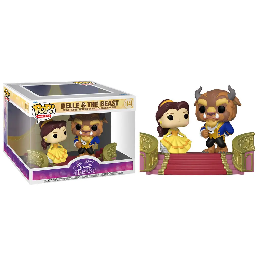 Beauty and the Beast POP Moment! Vinylové figúrky 2-Pack Formal Belle & Beast 9 cm produktová fotografia