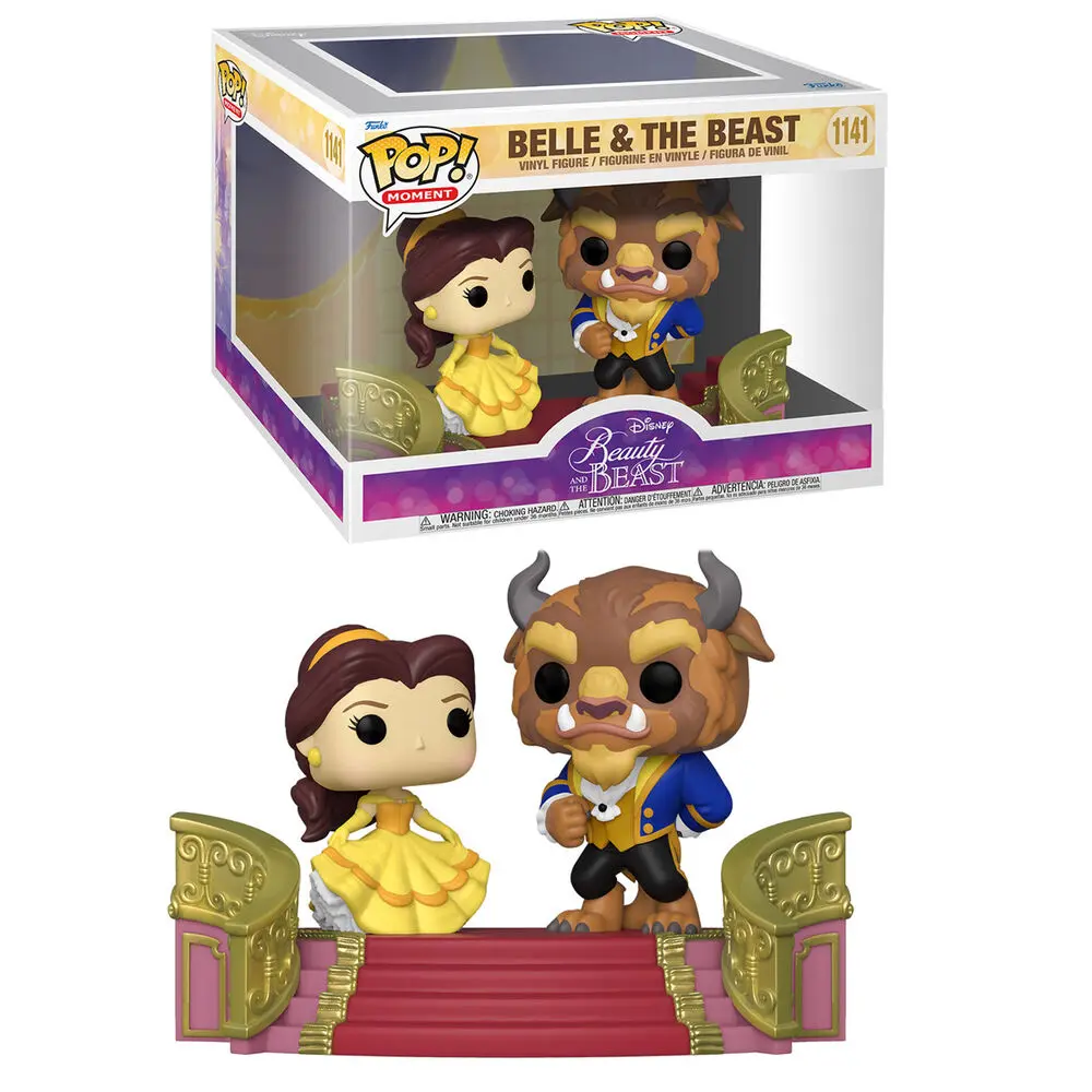 Beauty and the Beast POP Moment! Vinylové figúrky 2-Pack Formal Belle & Beast 9 cm produktová fotografia