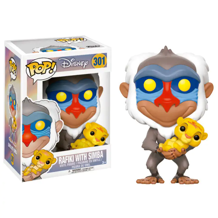 The Lion King POP! Disney Vinyl Figúrka Rafiki & Simba 9 cm produktová fotografia