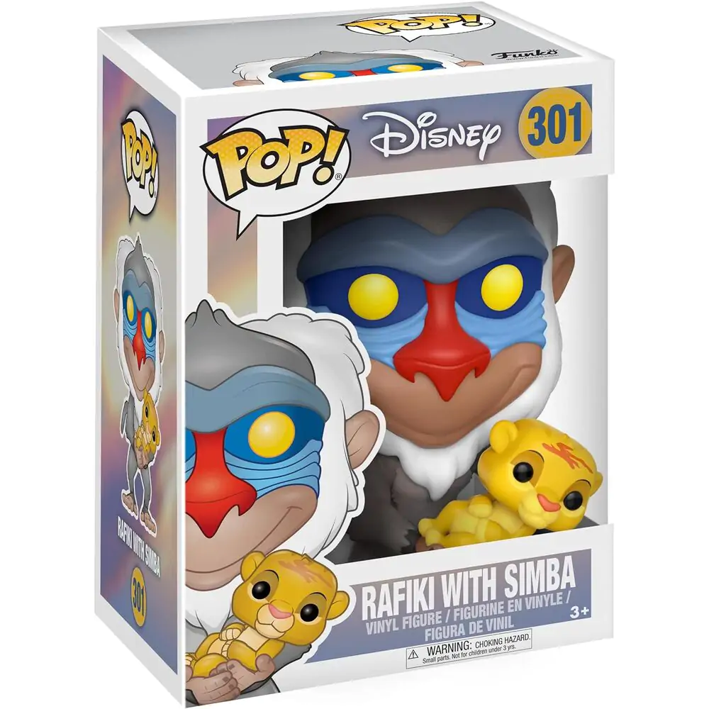 The Lion King POP! Disney Vinyl Figúrka Rafiki & Simba 9 cm produktová fotografia