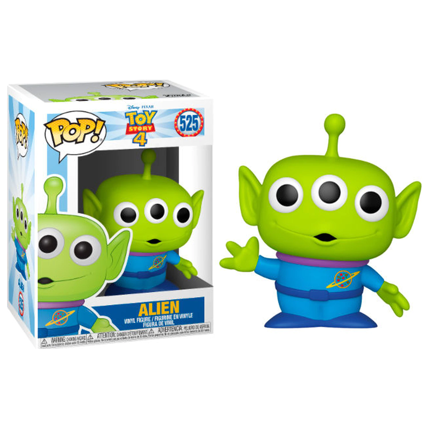 Toy Story 4 POP! Disney Vinyl Figúrka Alien 9 cm produktová fotografia