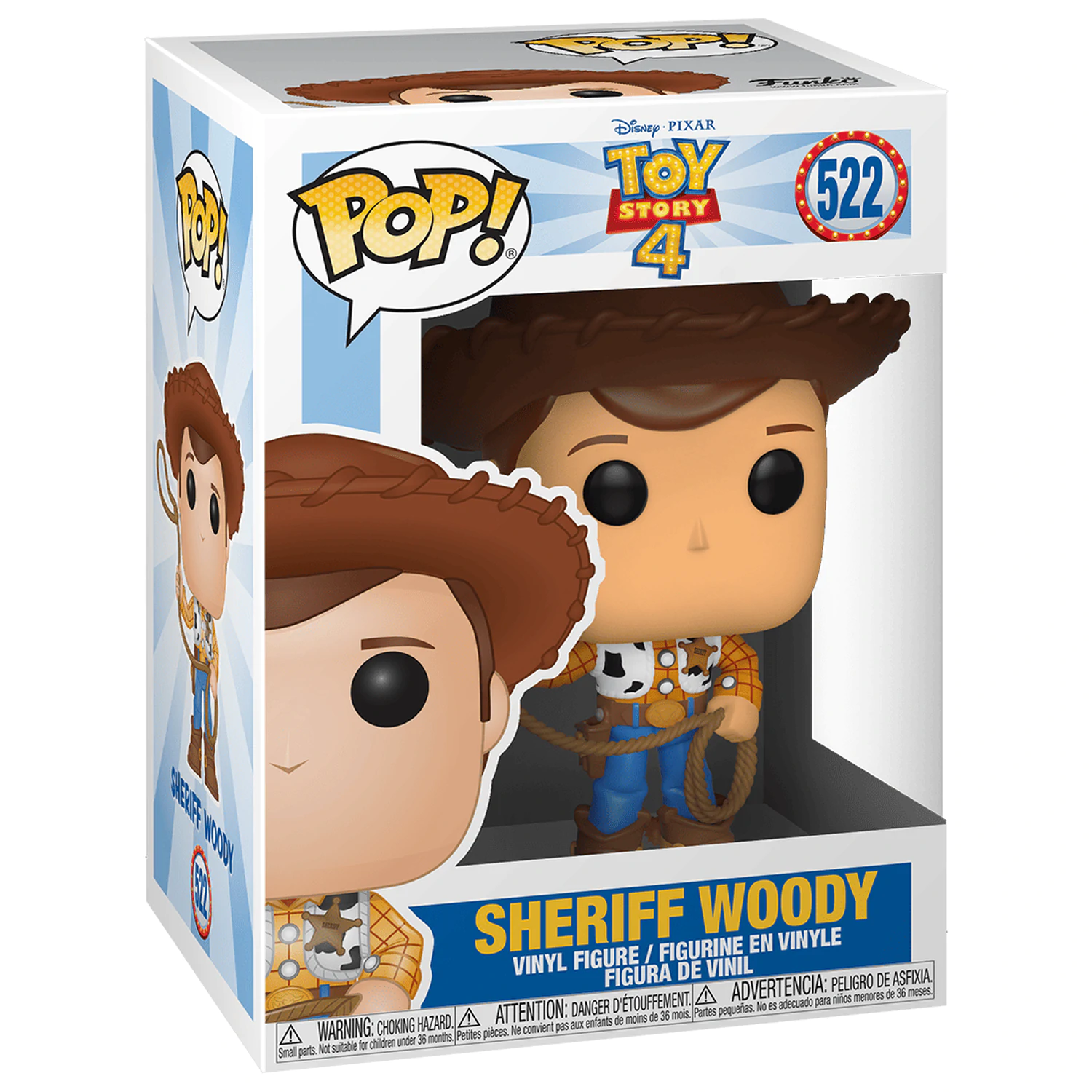 Toy Story 4 POP! Disney Vinyl Figúrka Woody 9 cm produktová fotografia