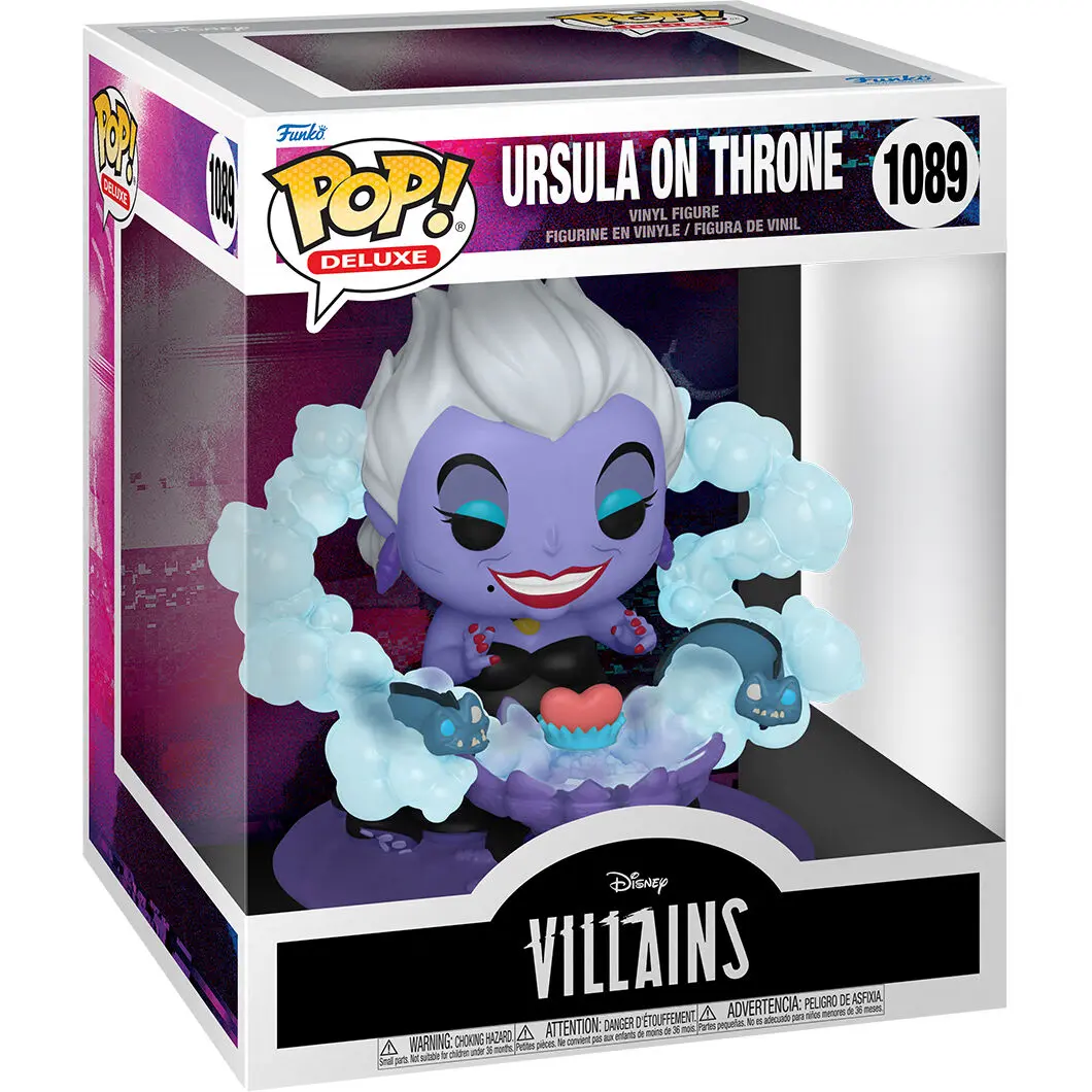 Disney POP! Deluxe Villains Vinyl Figúrka Ursula trónon 9 cm termékfotó