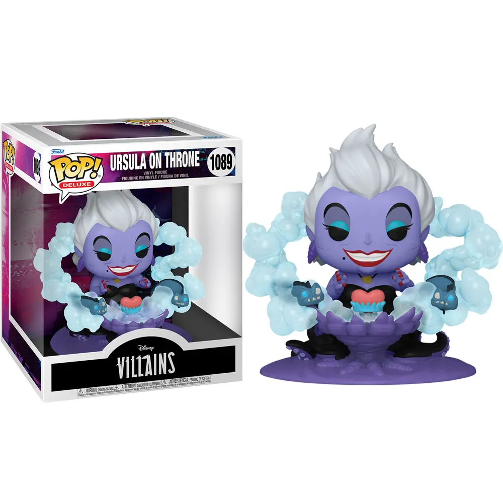 Disney POP! Deluxe Villains Vinyl Figúrka Ursula trónon 9 cm termékfotó