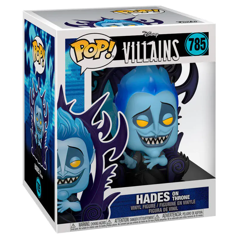 Hercules 25th Anniversary POP! Deluxe Movies Vinyl figúrka Hades on Throne 9 cm termékfotó