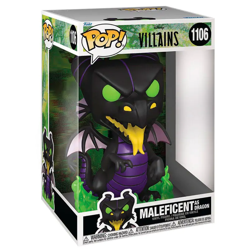 Disney: Villains Super Sized Jumbo POP! Vinyl Figúrka Maleficent Dragon 25 cm produktová fotografia
