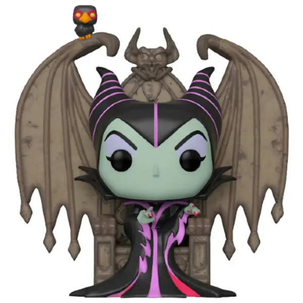 Disney POP! Deluxe Movies Vinyl Figure Maleficent na tróne 9 cm termékfotó