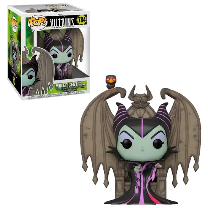 Disney POP! Deluxe Movies Vinyl Figure Maleficent na tróne 9 cm termékfotó