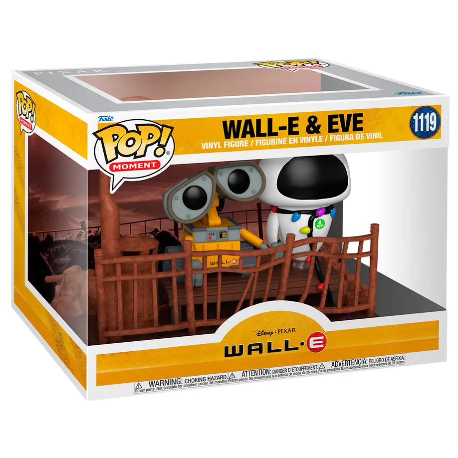Wall-E POP Moment! Vinylové figúrky Balenie 2 kusov Wall-E & Eve 9 cm produktová fotografia