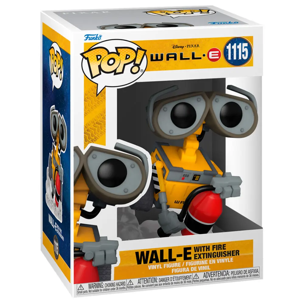 POP! Filmy Vinylová figúrka Wall-E s hasiacim prístrojom 9 cm termékfotó