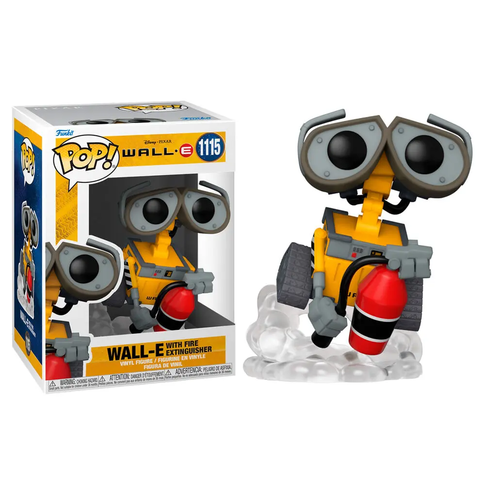 POP! Filmy Vinylová figúrka Wall-E s hasiacim prístrojom 9 cm termékfotó