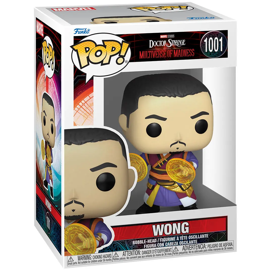 Doctor Strange in the Multiverse of Madness POP! Marvel Vinyl Figúrka Wong 9 cm produktová fotografia