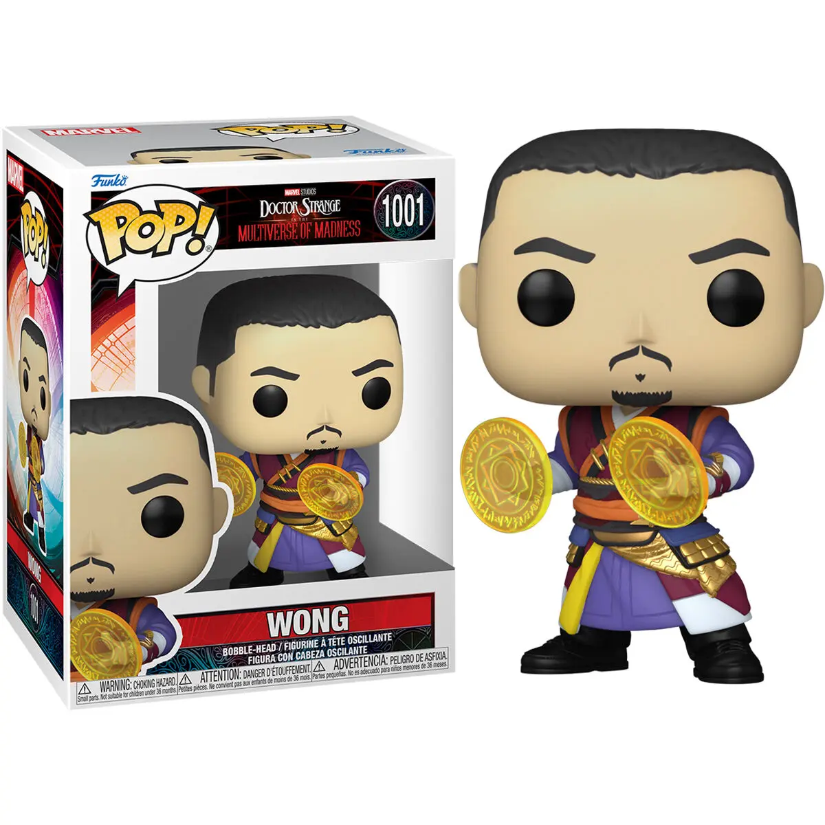 Doctor Strange in the Multiverse of Madness POP! Marvel Vinyl Figúrka Wong 9 cm produktová fotografia