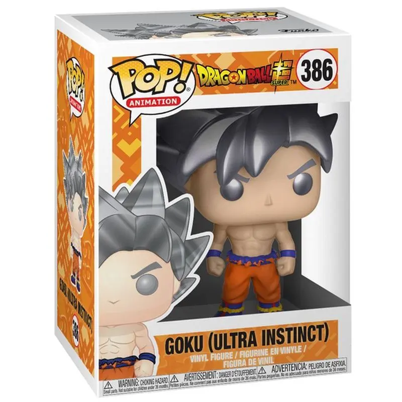 Dragon Ball Super POP! Animácia vinyl figúrka Goku (Ultra Instinct) 9 cm termékfotó