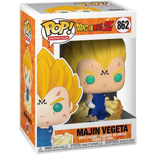 Dragon Ball Z POP! Animation Vinyl Figúrka Majin Vegeta 9 cm termékfotó