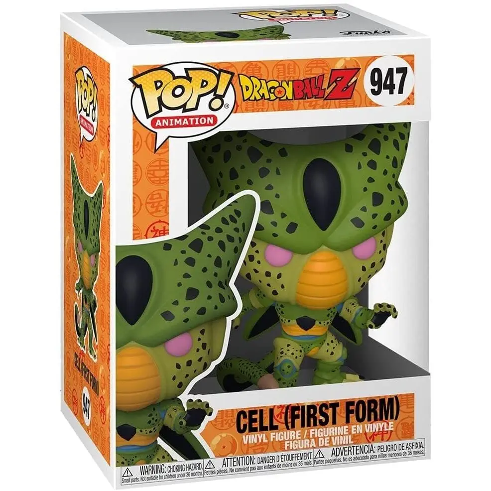 Dragon Ball Z POP! Animation Vinyl Figurka Cell (Első alakja) 9 cm termékfotó