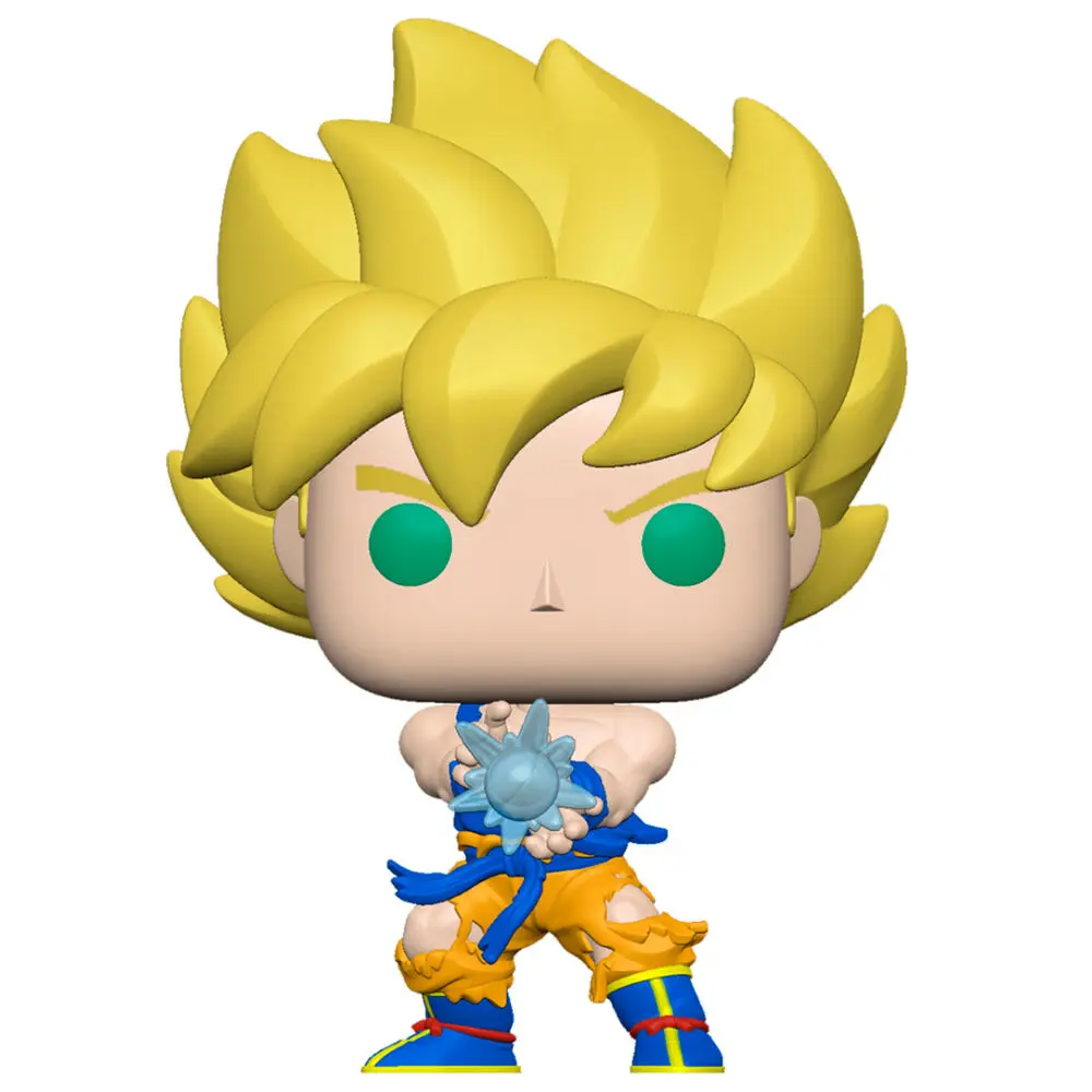 Dragon Ball Z POP! Animation Vinyl Figúrka SS Goku w/ Kamehameha Wave 9 cm termékfotó