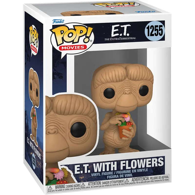 POP! vinylová figúrka - E.T., kvetinákkal 9 cm termékfotó