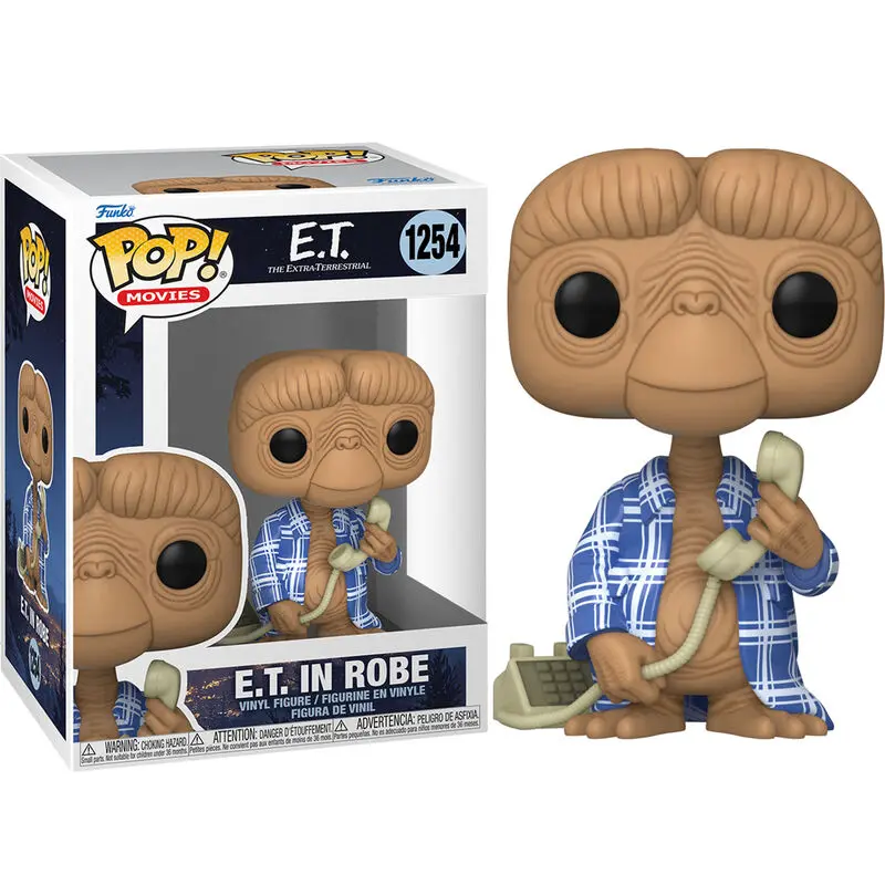 E.T. the Extra-Terrestrial POP! Vinilová figúrka E.T. v flanelke 9 cm termékfotó