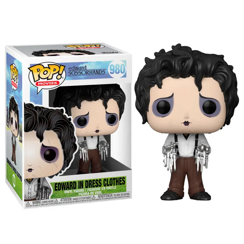 Edward Scissorhands POP! Movies Vinyl figúrka Edward ruhában 9 cm [DAMAGED PACKAGE] termékfotó