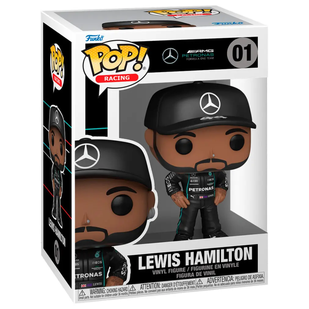 Formula 1 POP! Vinyl figúrka Lewis Hamilton 9 cm termékfotó