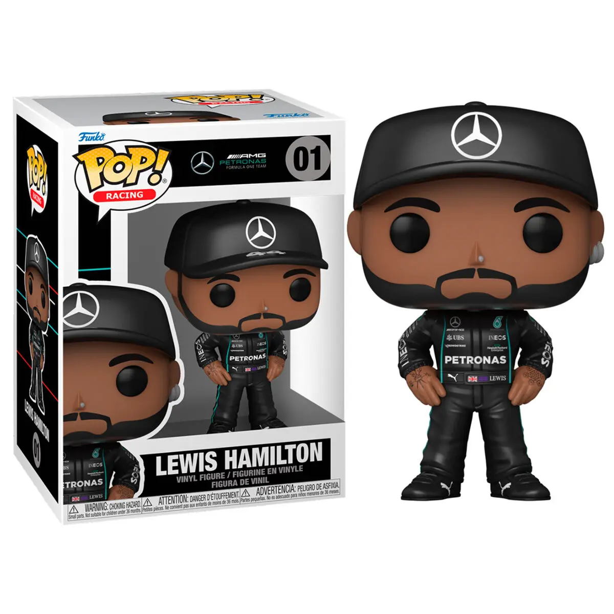 Formula 1 POP! Vinyl figúrka Lewis Hamilton 9 cm termékfotó