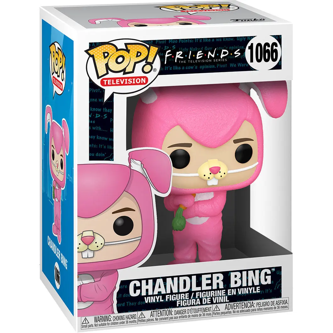 Friends POP! TV vinylová figúrka Chandler nyusziként 9 cm termékfotó