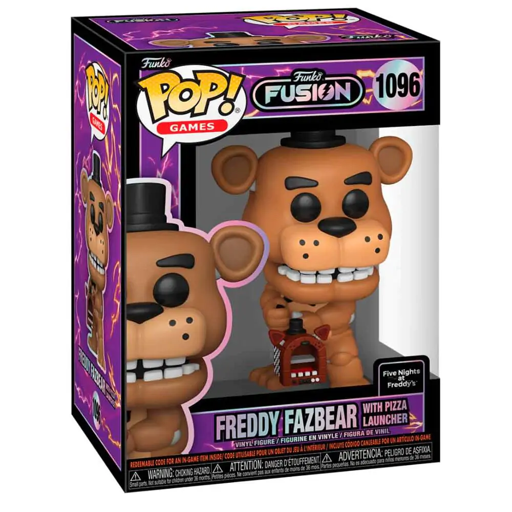 POP figúrka Funko Fusion Five Nights at Freddys Freddy Fazbear with Pizza Launcher produktová fotografia
