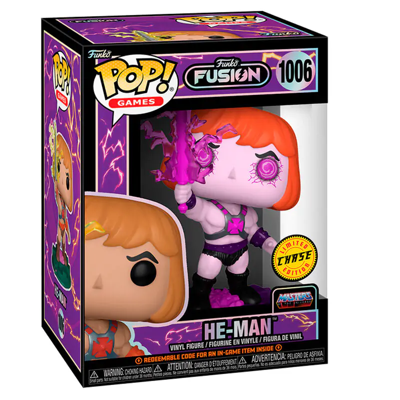 Figúrka POP Funko Fusion Masters of the Universe He-Man Chase produktová fotografia