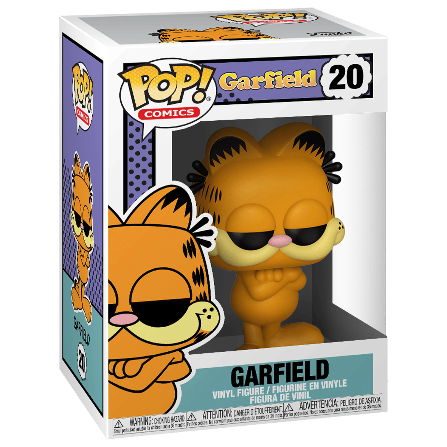 Garfield POP! Comics vinylová figúrka Garfield 9 cm produktová fotografia