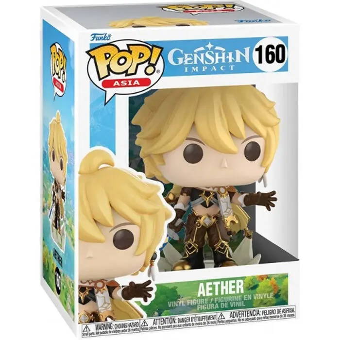 Genshin Impact POP! Games Vinyl Figúrka Aether 9 cm termékfotó