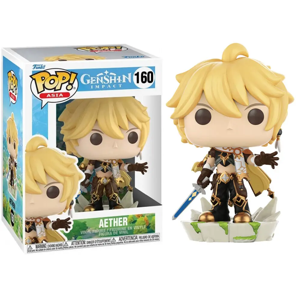 Genshin Impact POP! Games Vinyl Figúrka Aether 9 cm termékfotó