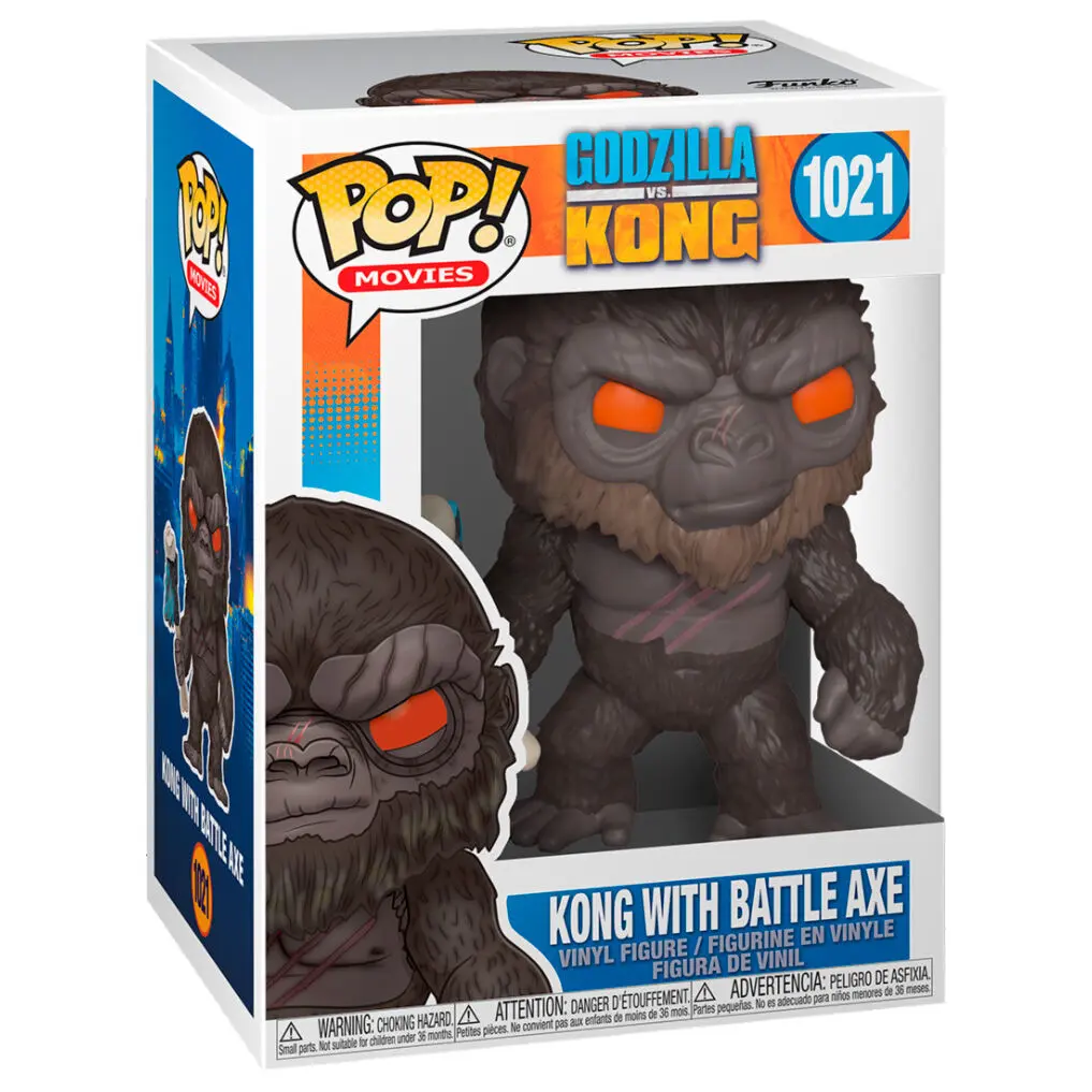 Godzilla Vs Kong POP! Movies Vinyl figúrka Kong sekera s 9 cm termékfotó